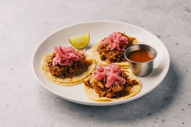 Cochinita Pibil Tacos.