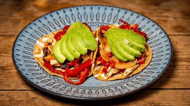 Chicken Tacos.
